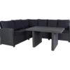 Lyngvig sofasæt m. bord sort