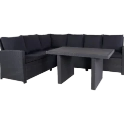 Lyngvig sofasæt m. bord sort