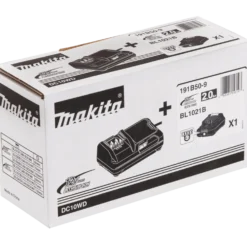 Makita batteripakke 12V Li-ion 1xBL1021B+1xDC10WD