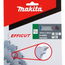 Makita B-62985 klinge TCT 25T efficut 165x20 mm