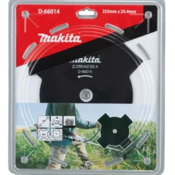 Makita D-66014 4 tands klinge til buskrydder Ø255x25,4 mm
