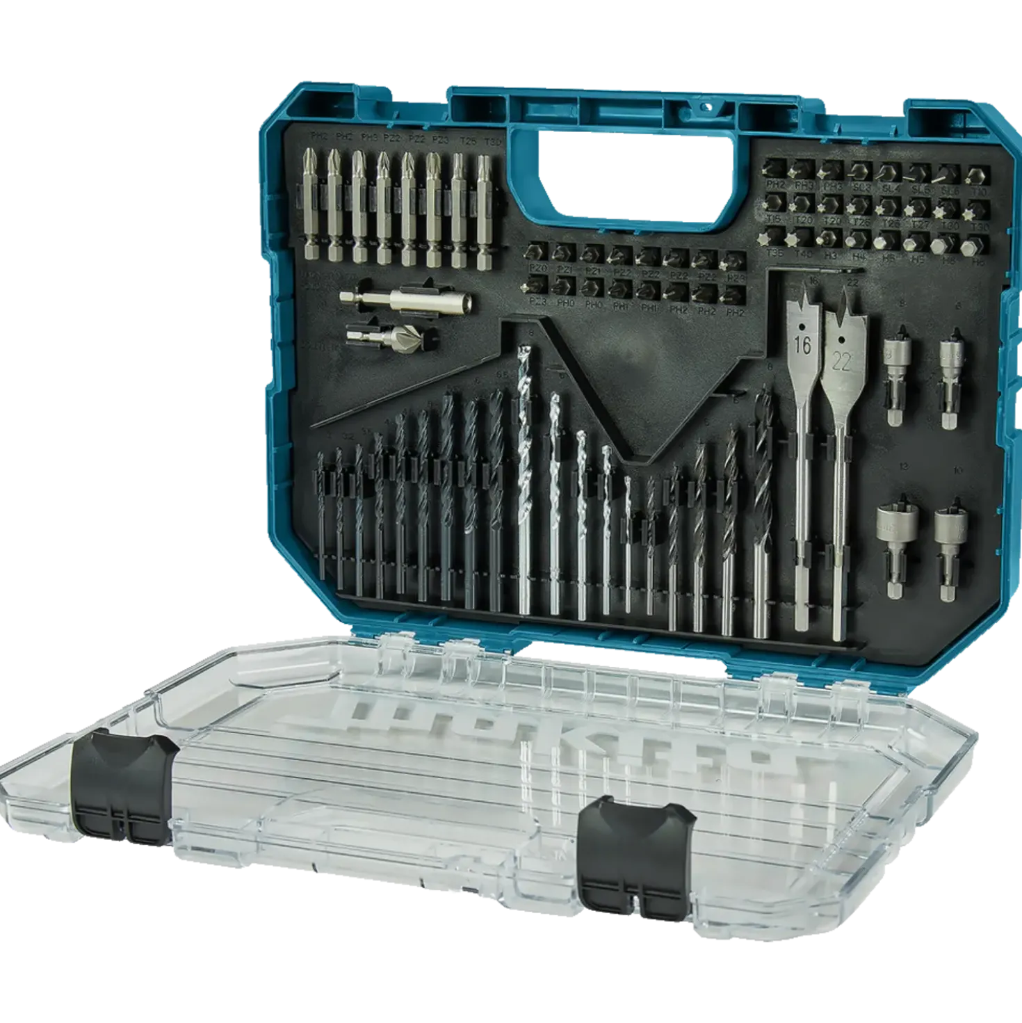 Makita E-15126 Bor-/bitssæt 75 dele