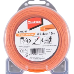Makita E-01797 four-leaf nylontråd 2,4-15 m orange