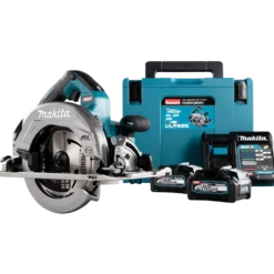 Makita HS004GM201 rundsav 185/190 XGT 40V inkl. 2 batterier og lader