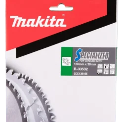 Makita rundsavklinge 16T 136x20 mm