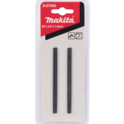 Makita vendbart høvljern hårdmetal 82 mm 2 stk