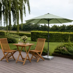 Marienlyst parasol Ø3m m/tilt grøn