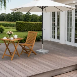 Marienlyst parasol Ø3m m/tilt natur