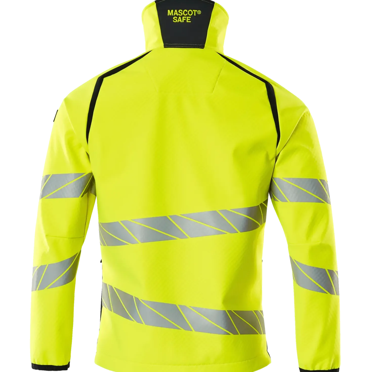 Mascot Accelerate Safe softshell jakke hi-vis gul/mørk marine str. L