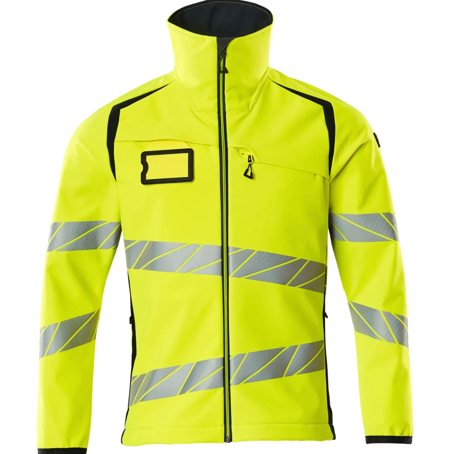 Mascot Accelerate Safe softshell jakke hi-vis gul/mørk marine str. L