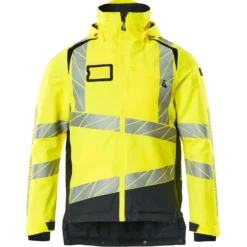 Mascot Accelerate Safe vinterjakke hi-vis gul/mørk marine str. 2XL