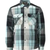 Mascot 23104 flannel skjorte m/fiberpelsfór skovgrøn ternet str. XL