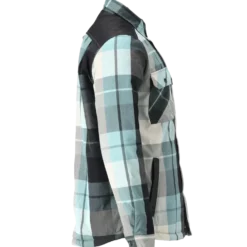 Mascot 23104 flannel skjorte m/fiberpelsfór skovgrøn ternet str. XL