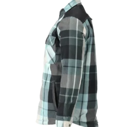 Mascot 23104 flannel skjorte m/fiberpelsfór skovgrøn ternet str. XL
