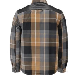 Mascot 23104 flannel skjorte m/fiberpelsfór nøddebrun ternet str. L