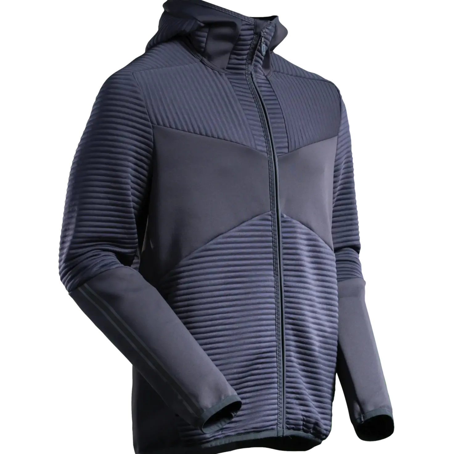 Mascot 22603-681 Fleece hættetrøje med lynlås mørk marine str. L