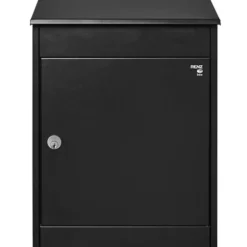 ME|FA Bosca 406 pakkepostkasse sort struktur 390x530x225 mm