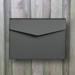 MEFA Letter 111 postkasse basalt grå