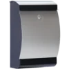 ME-FA Penguin (303) postkasse - sort/galvaniseret