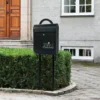 ME|FA postkasse Ruby (864) sort struktur
