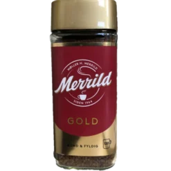 Merrild instant kaffe mellem ristet 200 gr.