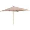 Miami parasol 3x3m taupe