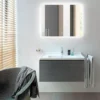 Mikelo CL34 LED spejl m/lys bag 70X90CM