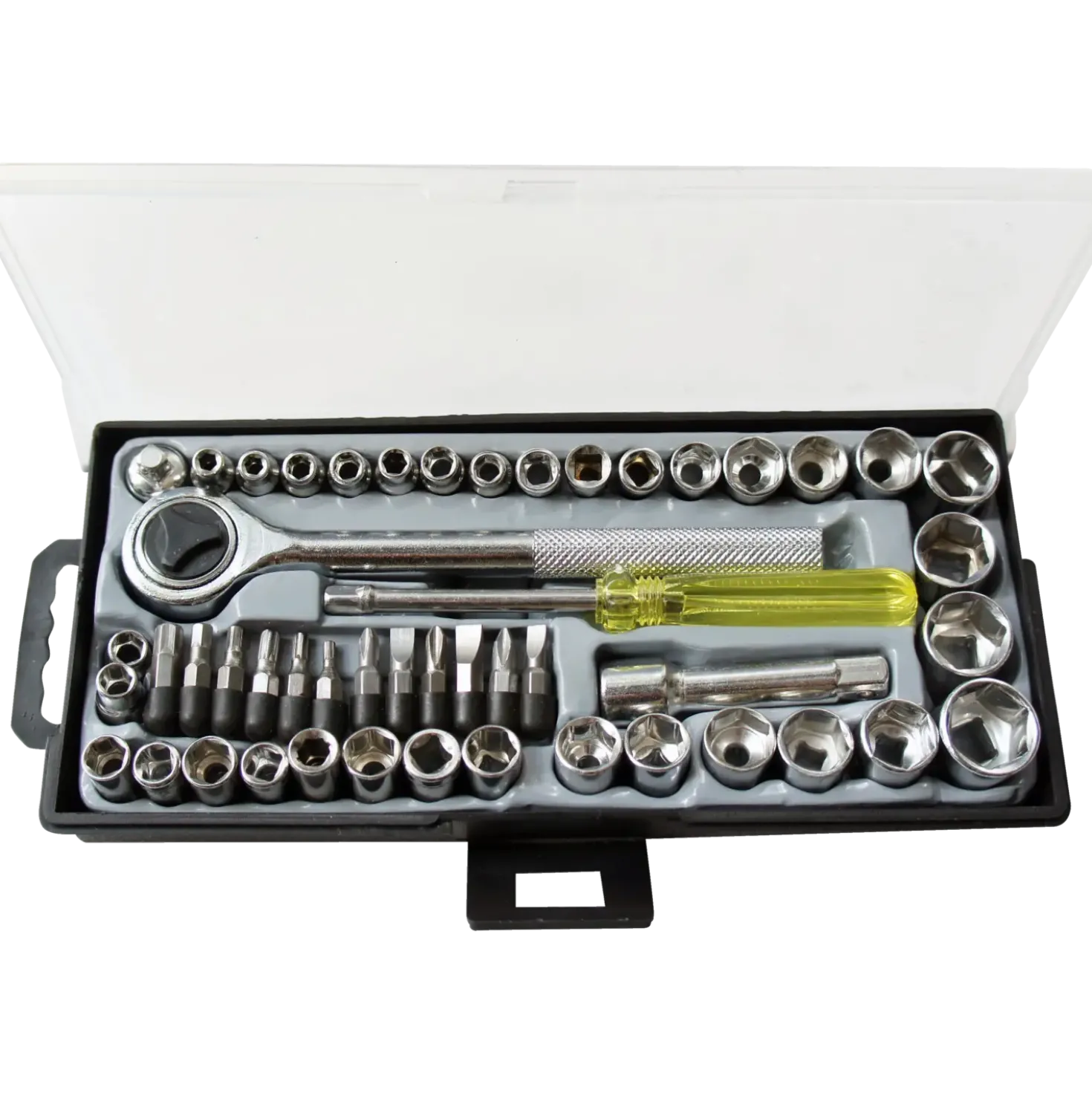 Millarco topnøglesæt 1/4" og 3/8" 50 dele