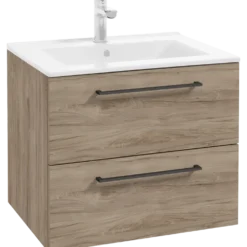 Milobad badmiljø Milano 60 cm mørk eg