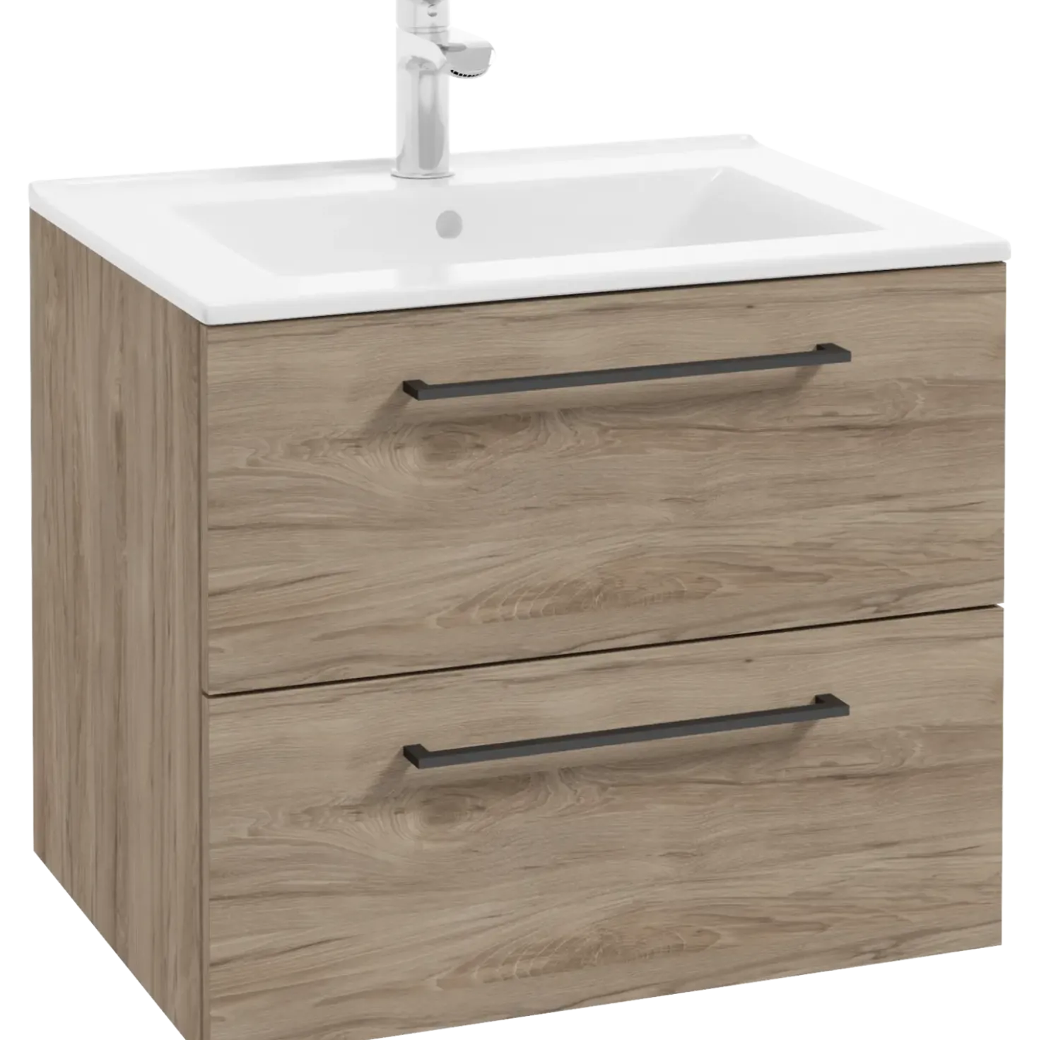 Milobad badmiljø Milano 60 cm mørk eg