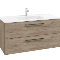 Milobad badmiljø Milano 100 cm mørk eg
