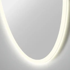 Milobad CL065-1 spejl m/LED frosted Ø60 cm