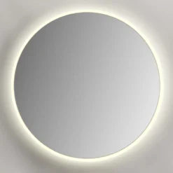 Milobad CL065-1 spejl m/LED frosted Ø80 cm
