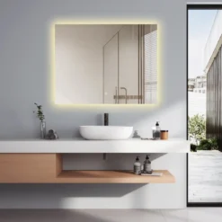 Milobad CL34 spejl m/LED 70x90 cm