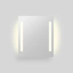 Milobad C23 spejl m/LED 70x60 cm