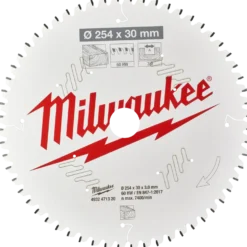 Milwaukee CSB MS W rundsavsklinge Ø254x30x3,0 mm 60 tænder til træ