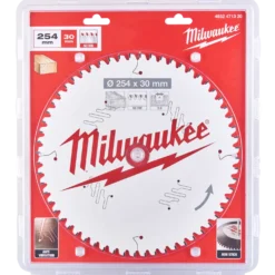 Milwaukee CSB MS W rundsavsklinge Ø254x30x3,0 mm 60 tænder til træ
