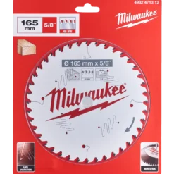 Milwaukee CSB P W rundsavklinge Ø165 mm 40 tænder