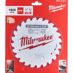 Milwaukee CSB P W rundsavklinge Ø165 mm 24 tænder