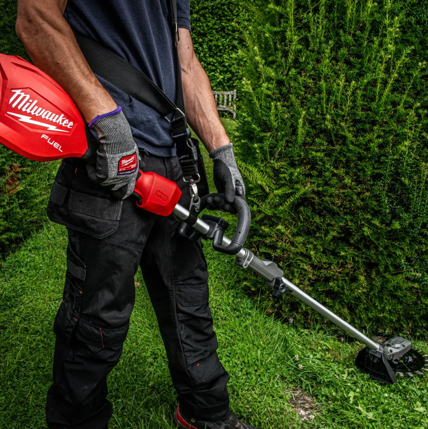 Milwaukee M18 FUEL™ trimmer - kit motorenhed