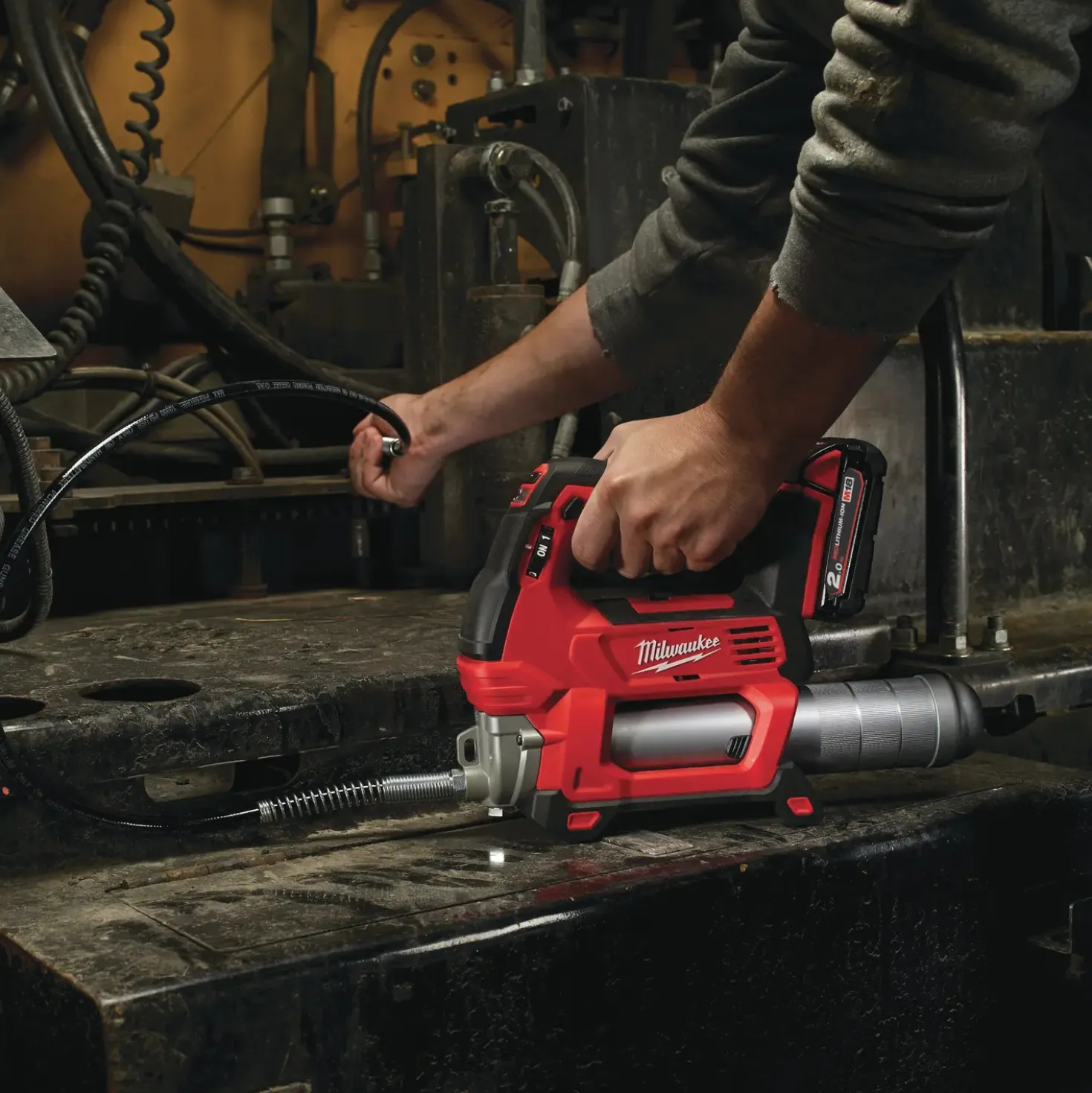 Milwaukee M18 GG-0 fedtpistol