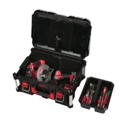 Milwaukee Packout™ 3-delt sæt med trolley og to modulsystem bokse