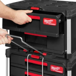 Milwaukee packout kuffert med 2 skuffer