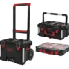 Milwaukee Packout™ sæt m/sortimentskasse, kuffert og trolley