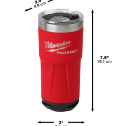 Milwaukee Packout™ termokop 591 ml rød