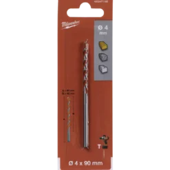 Milwaukee premium murbor med karbidspids 4x90 mm