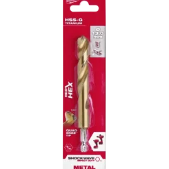 Milwaukee Red Hex shockwave™ HSS-Tin metalbor 13 mm