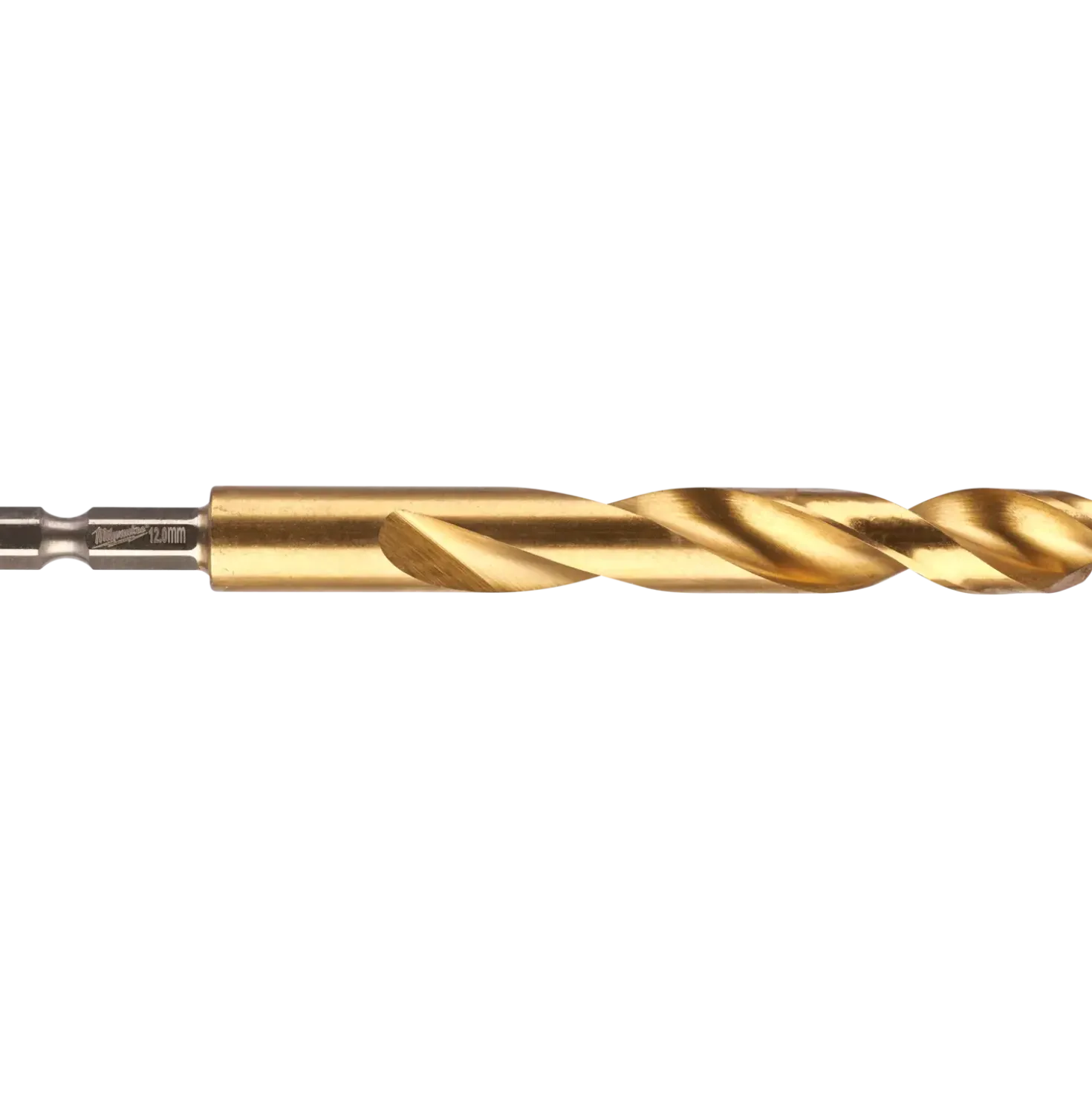 Milwaukee Red Hex shockwave™ HSS-Tin metalbor 12 mm