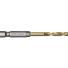 Milwaukee Red Hex shockwave™ HSS-Tin metalbor 4 mm
