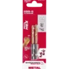 Milwaukee Red Hex shockwave™ HSS-Tin metalbor 3,5 mm